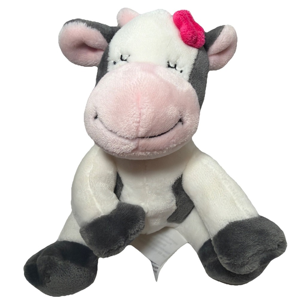 Costco Little Miracles Girl Cow Plush Stuffed Animal Lovey
